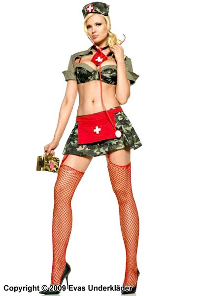 Army nurse costume